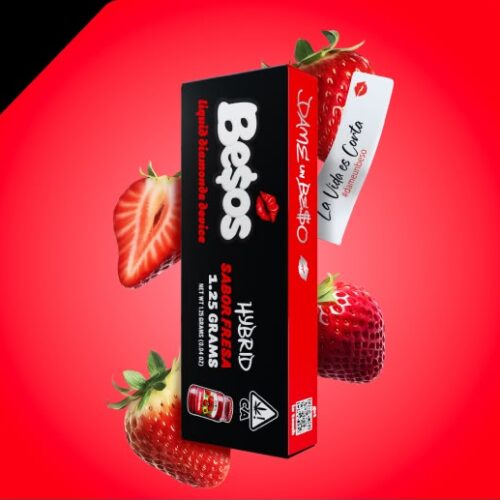 Besos sabor Fresa