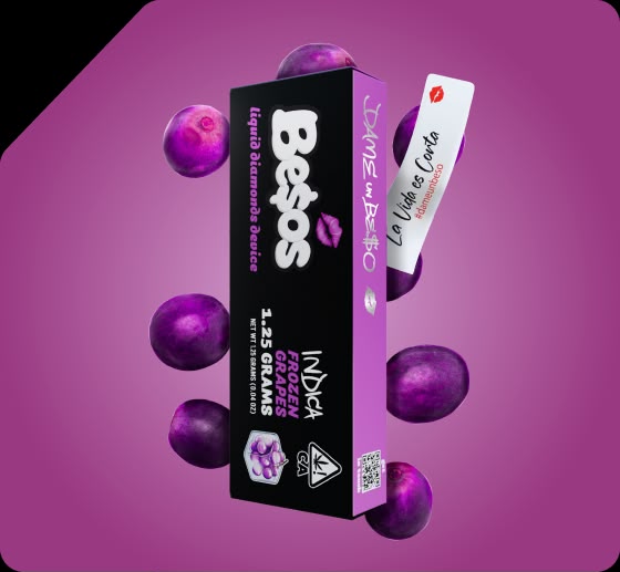 Besos Frozen Grapes Besos Frozen Grapes
